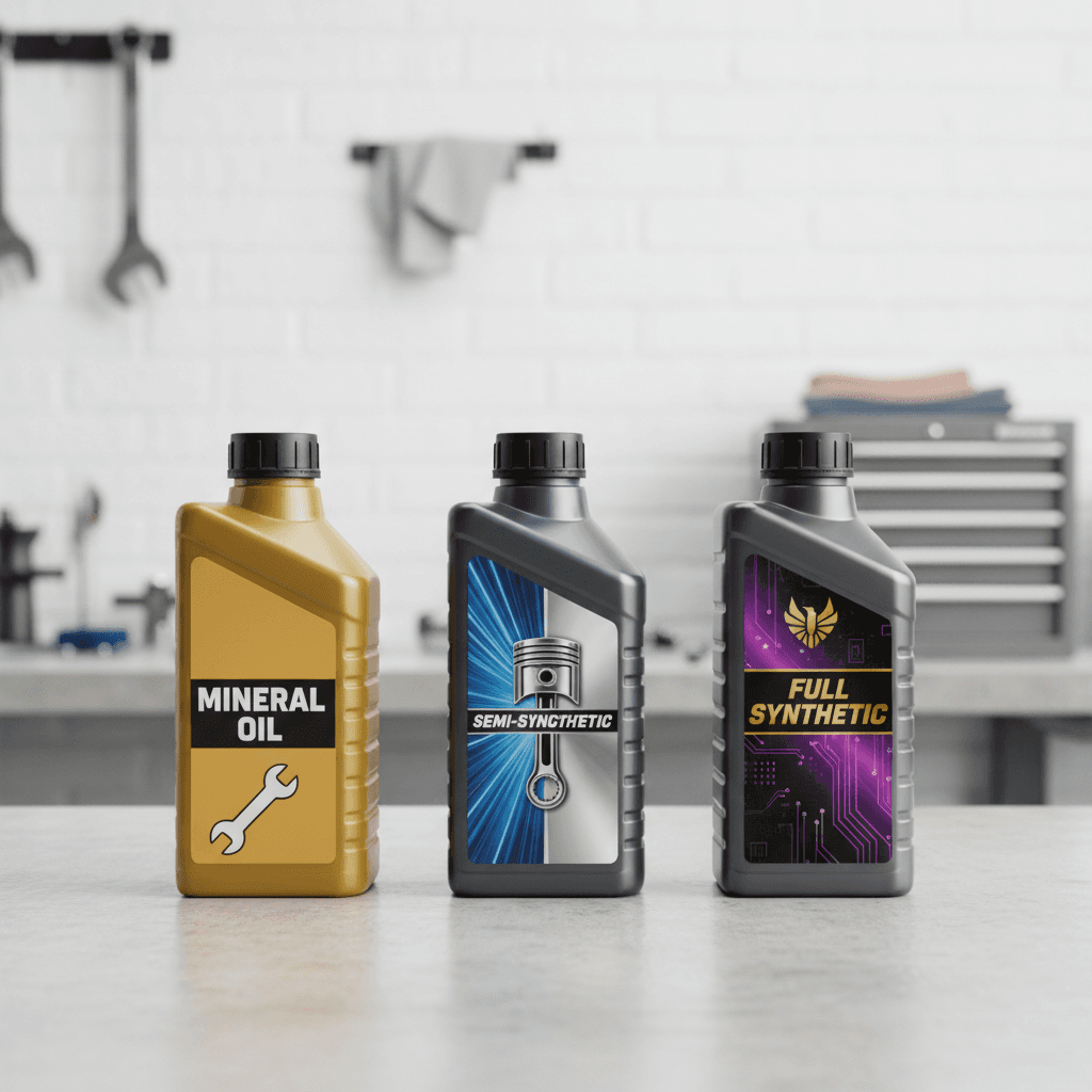 Cara Memilih Oli Mobil: Mineral vs Semi-Sintetik vs Full Sintetik