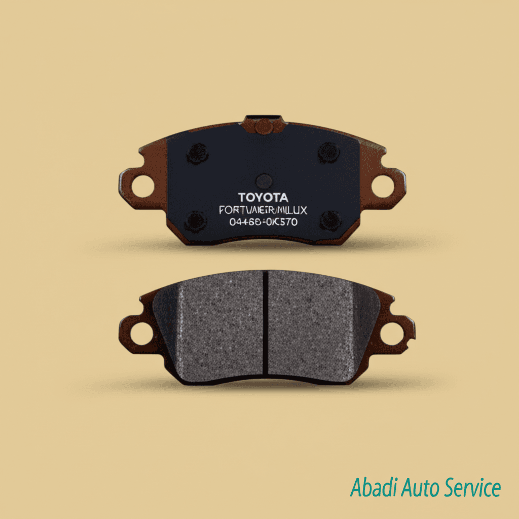 Toyota Genuine Parts Brake Pad Fortuner/Hilux (04465-0K370)