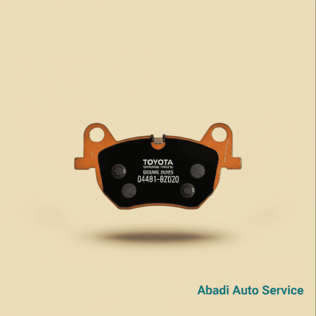 Toyota Genuine Parts Brake Pad Veloz (04491-BZ020)